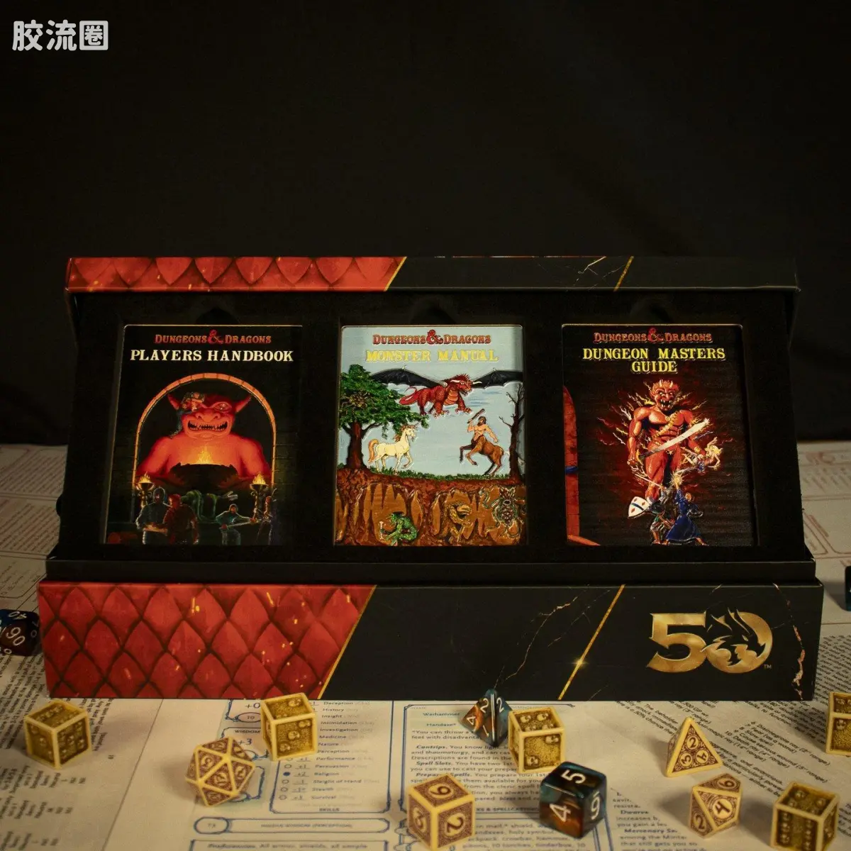 50周年限量版 第一版 书籍封面 金属锭套装