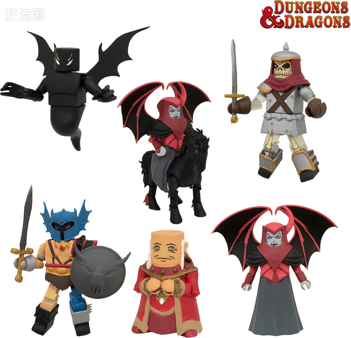 孩之宝综合系列 龙与地下城 Minimates 反派 豪华盒装（系列2） - 图片