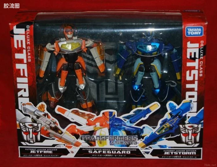 变形金刚TA 08动画 日版 限定版与特别版 D级 天火 天雷 套装