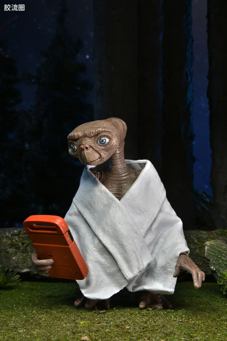 NECA 7寸可动人形系列 40周年电影 E.T.外星人 终极版/豪华版系列 E.T.外星人