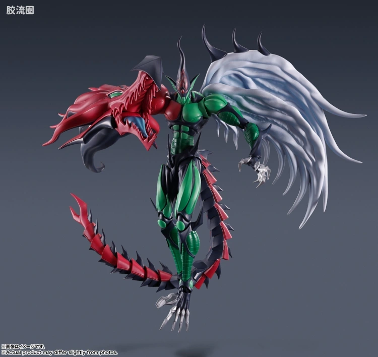 S.H.MonsterArts 普通版 E·HERO 火焰翼人 - 图片