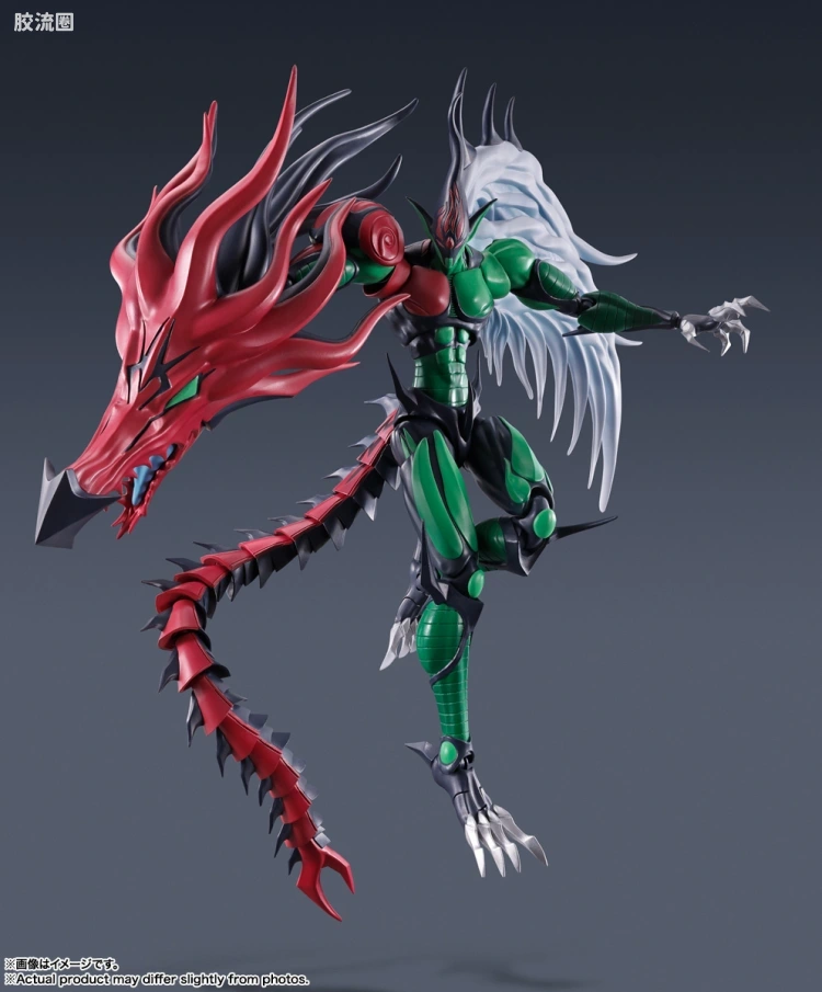 S.H.MonsterArts 普通版 E·HERO 火焰翼人 - 图片