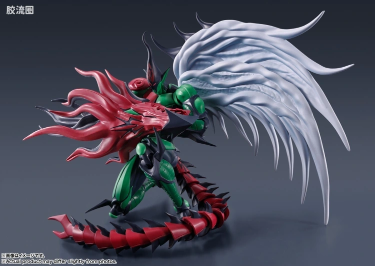 S.H.MonsterArts 普通版 E·HERO 火焰翼人 - 图片