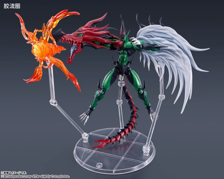 S.H.MonsterArts 普通版 E·HERO 火焰翼人 - 图片