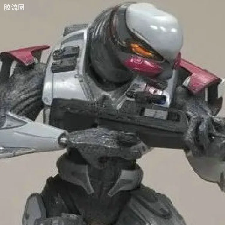 麦克法兰游戏与动画系列 光环2009装备版第二弹 ELITE ASSAULT (SILVER)