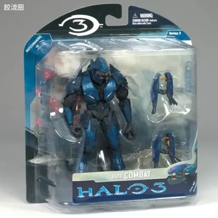 麦克法兰游戏与动画系列 光环3 第三代 多人连线 ELITE COMBAT (BLUE)2
