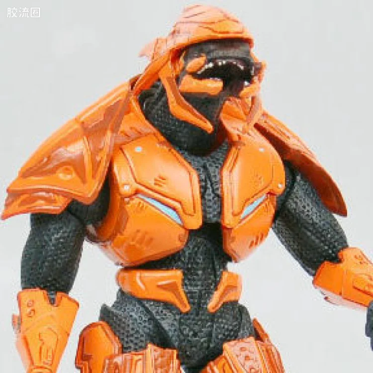 麦克法兰游戏与动画系列 HALO SERIES 8 ELITE COMBAT (ORANGE)