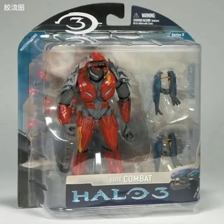 麦克法兰游戏与动画系列 光环3 第三代 多人连线 ELITE COMBAT (Red/Silver)