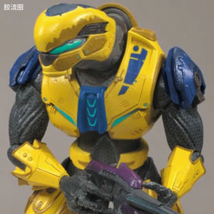 麦克法兰游戏与动画系列 HALO SERIES 7 ELITE FLIGHT (yellow)