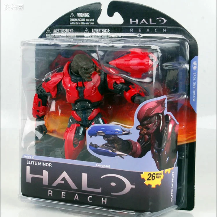 麦克法兰游戏与动画系列 HALO: REACH SERIES 2 ELITE MINOR (TEAM RED)