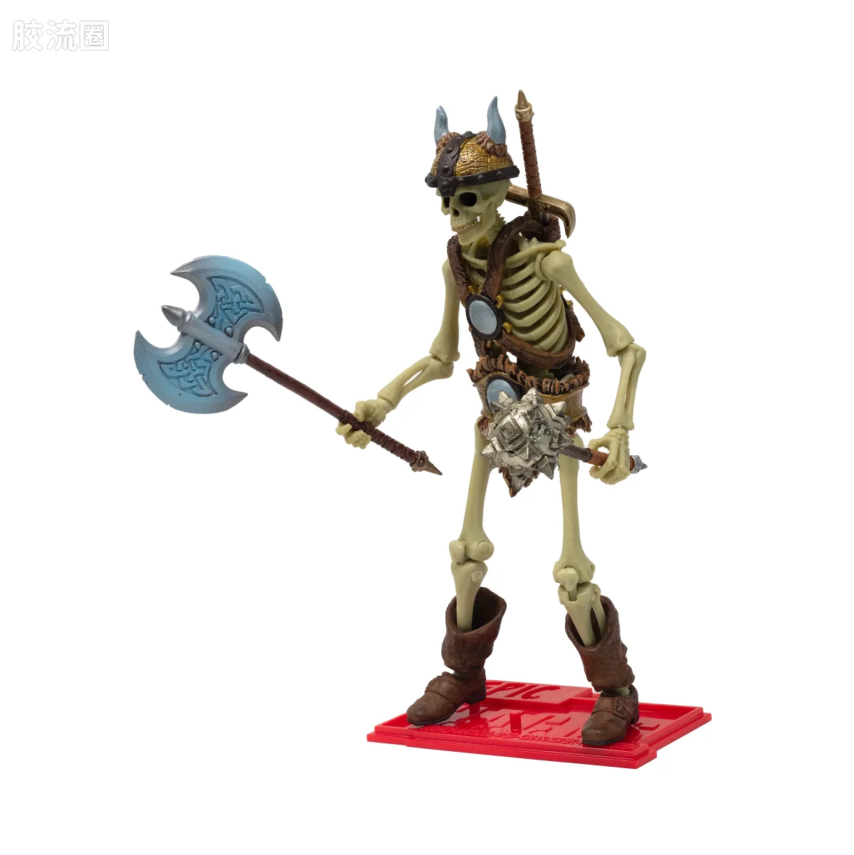 史诗 H.A.C.K.S. 1/12 可动人偶 野蛮人骷髅 - 图片