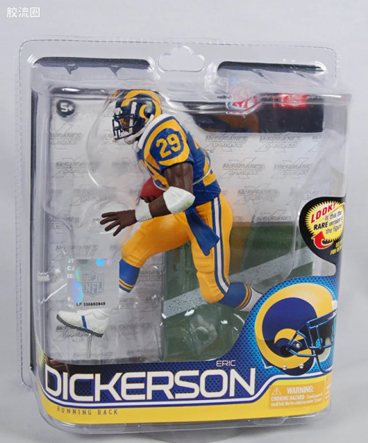 麦克法兰NFL美式足球系列玩具 第27代 ERIC DICKERSON