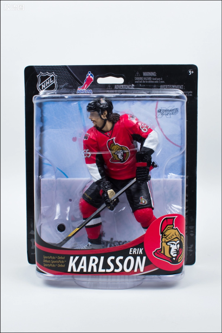 麦克法兰NHL冰球系列玩具 第33代 ERIK KARLSSON