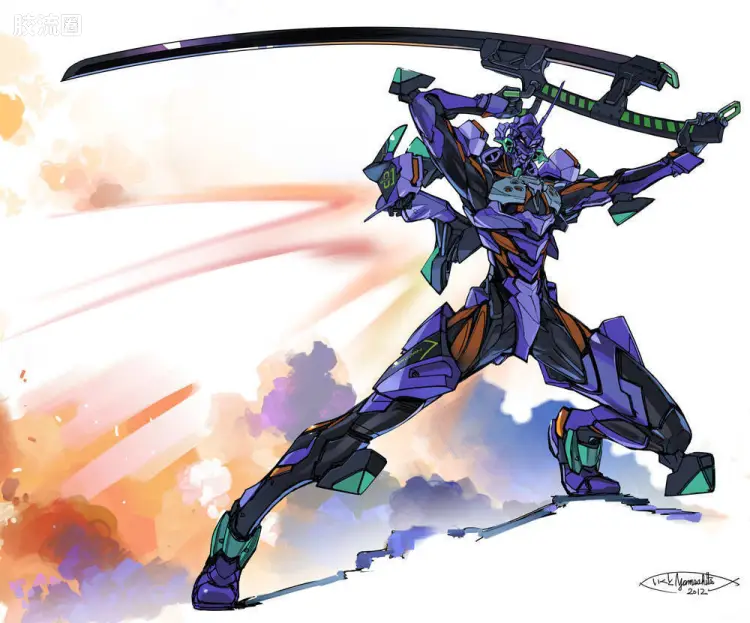 海洋堂转轮科技山口式可动系列 EVANGELION EVOLUTION EV-017 EVA最终号机
