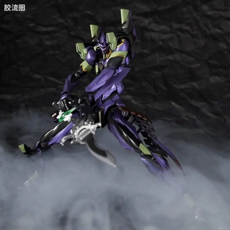海洋堂转轮科技山口式可动系列 EVANGELION EVOLUTION EV-019 EVA初号机 刀野薙Ver.