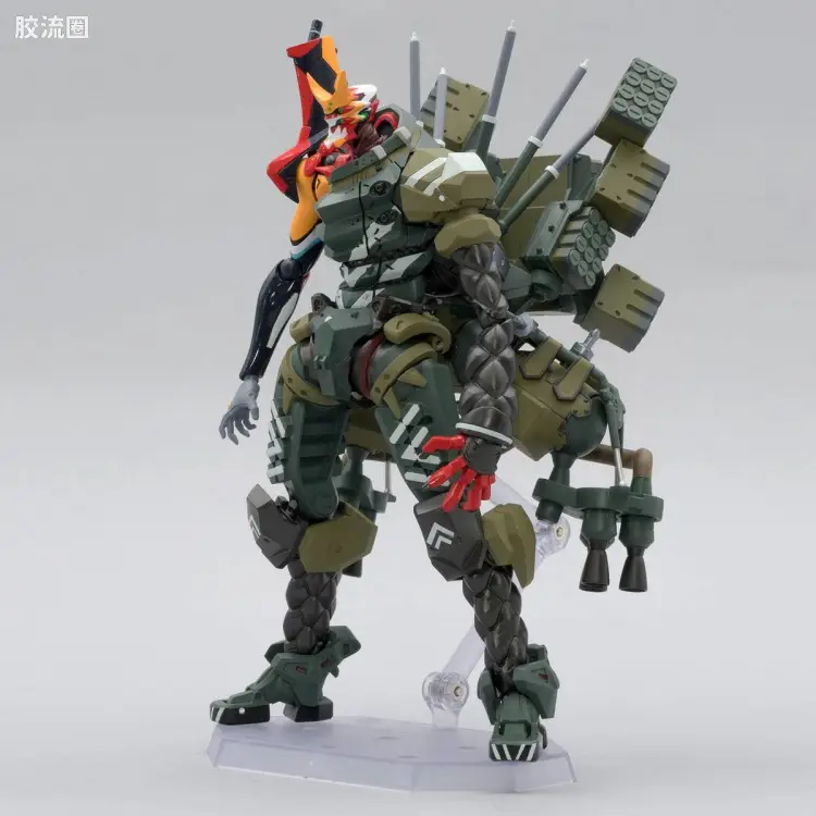 海洋堂转轮科技山口式可动系列 EVANGELION EVOLUTION EV-021 EVA 新2号机α
