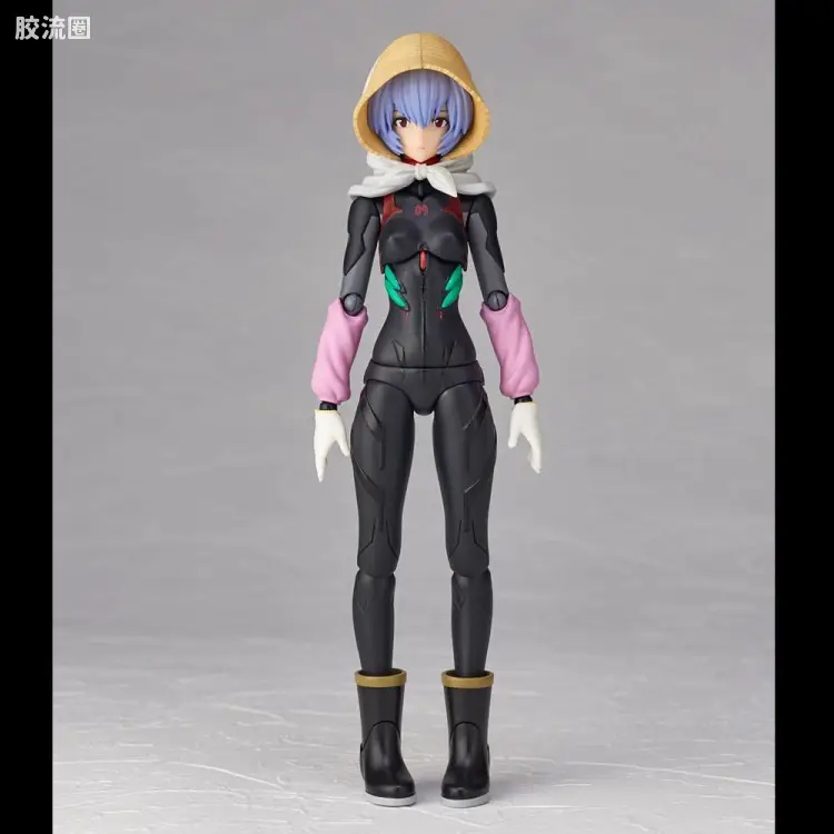 海洋堂转轮科技山口式可动系列 EVANGELION EVOLUTION EV-022 绫波丽(仮称) 第3村ver.