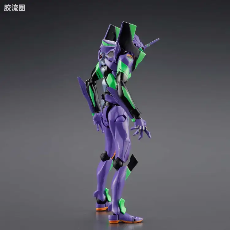 海洋堂转轮科技山口式可动系列 EVANGELION EVOLUTION EV-001S EVA初号机 新包装版 - 图片