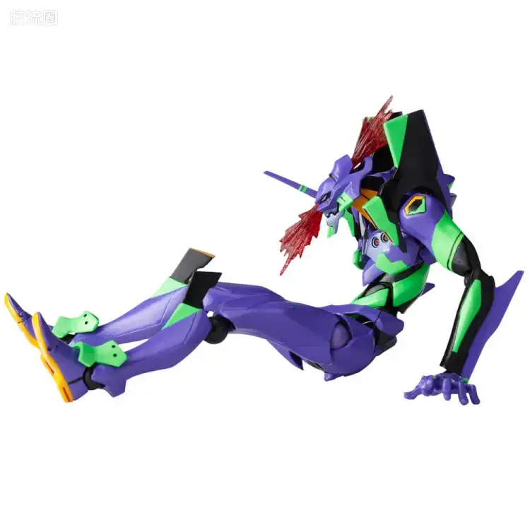 海洋堂转轮科技山口式可动系列 EVANGELION EVOLUTION EV-001S EVA初号机 新包装版 - 图片