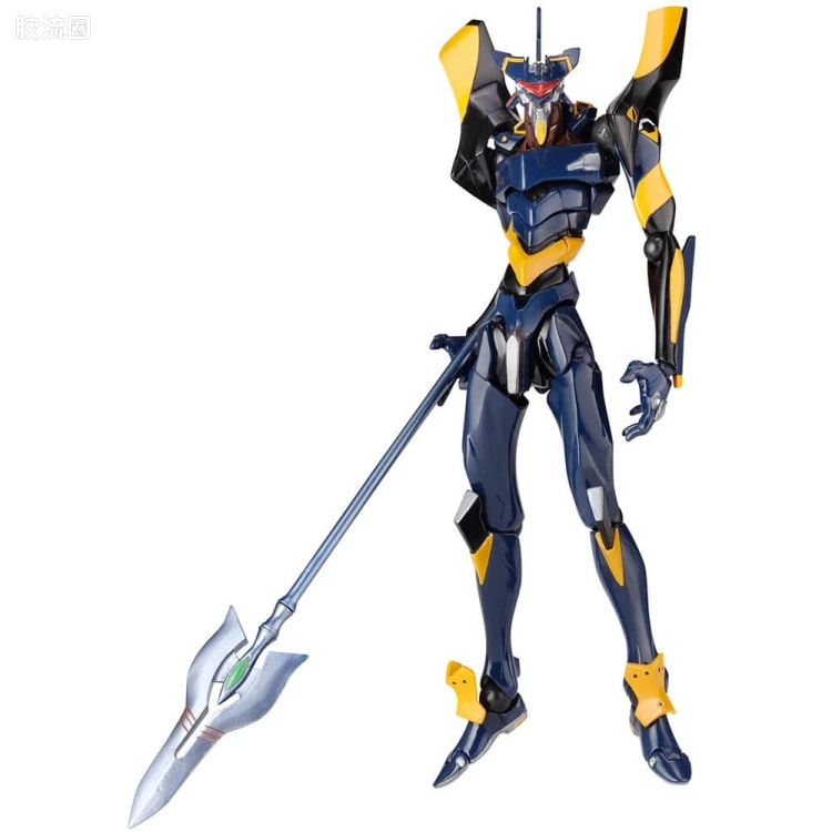 海洋堂转轮科技山口式可动系列 EVANGELION EVOLUTION EV-003S EVA 6号机 新包装版 - 图片