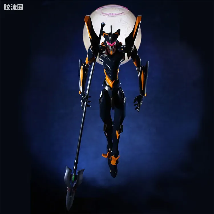 海洋堂转轮科技山口式可动系列 EVANGELION EVOLUTION EV-003S EVA 6号机 新包装版 - 图片