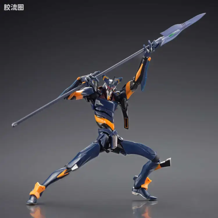 海洋堂转轮科技山口式可动系列 EVANGELION EVOLUTION EV-003S EVA 6号机 新包装版 - 图片