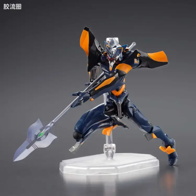 海洋堂转轮科技山口式可动系列 EVANGELION EVOLUTION EV-003S EVA 6号机 新包装版 - 图片
