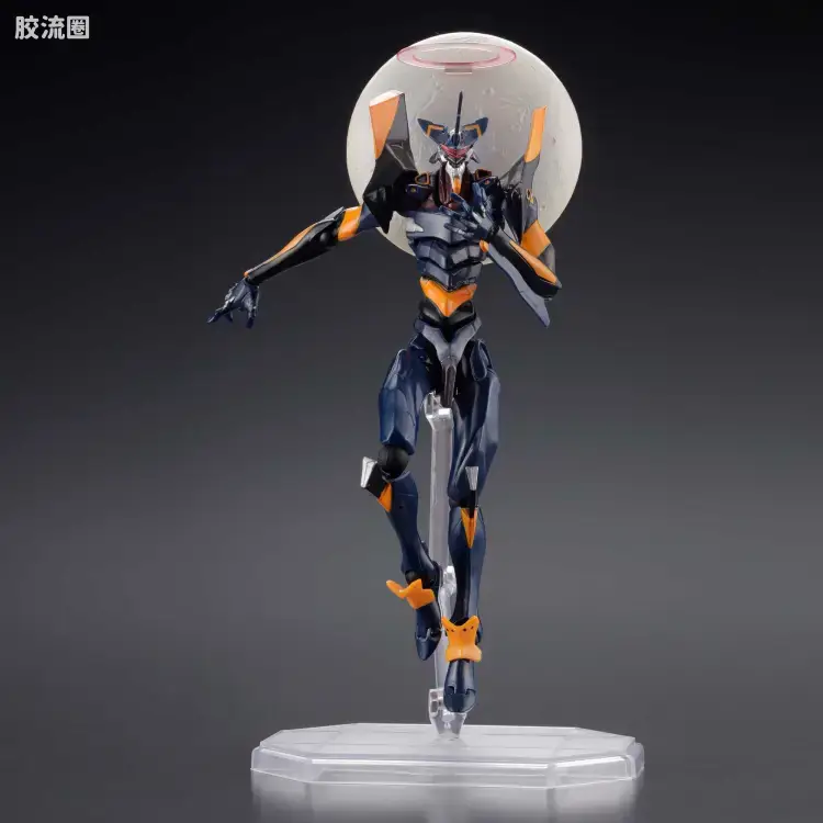 海洋堂转轮科技山口式可动系列 EVANGELION EVOLUTION EV-003S EVA 6号机 新包装版 - 图片