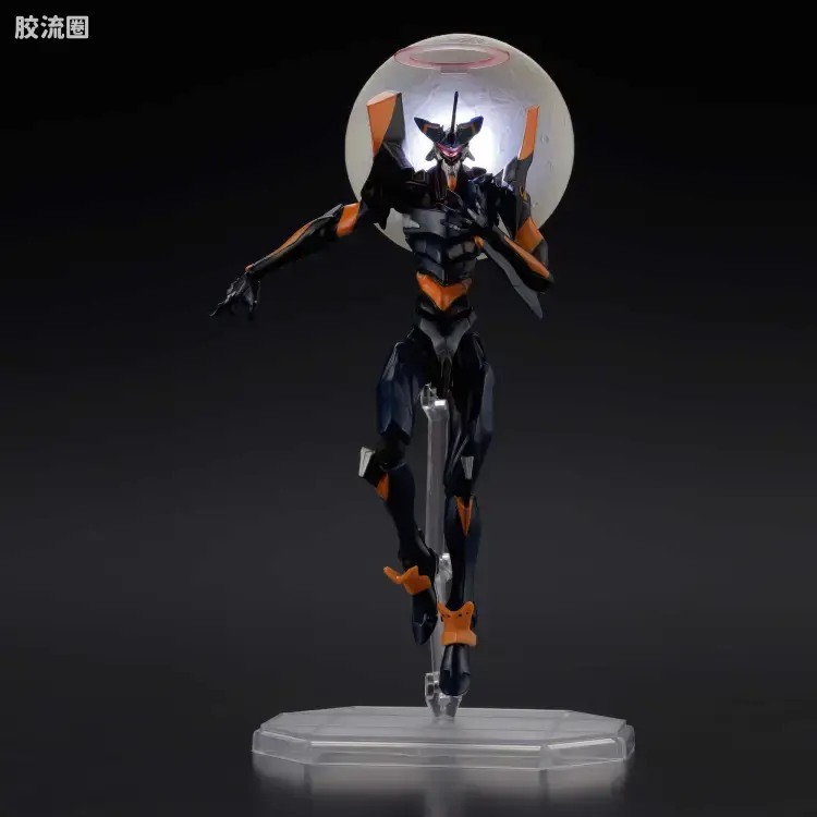 海洋堂转轮科技山口式可动系列 EVANGELION EVOLUTION EV-003S EVA 6号机 新包装版 - 图片