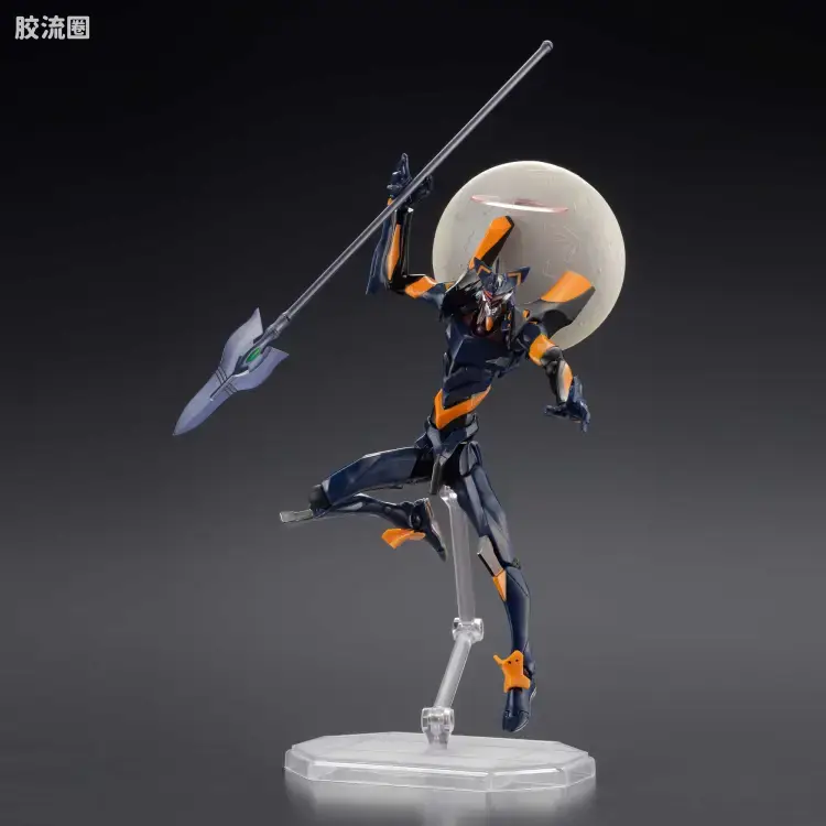海洋堂转轮科技山口式可动系列 EVANGELION EVOLUTION EV-003S EVA 6号机 新包装版 - 图片