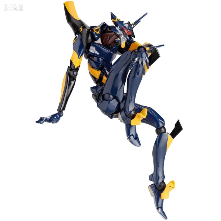 海洋堂转轮科技山口式可动系列 EVANGELION EVOLUTION EV-003S EVA 6号机 新包装版 - 图片