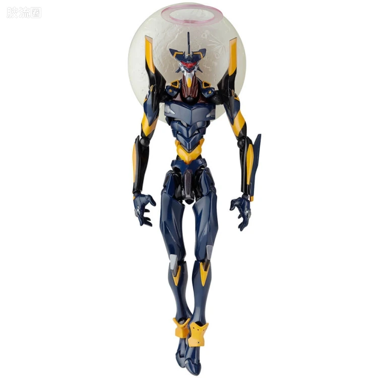 海洋堂转轮科技山口式可动系列 EVANGELION EVOLUTION EV-003S EVA 6号机 新包装版 - 图片