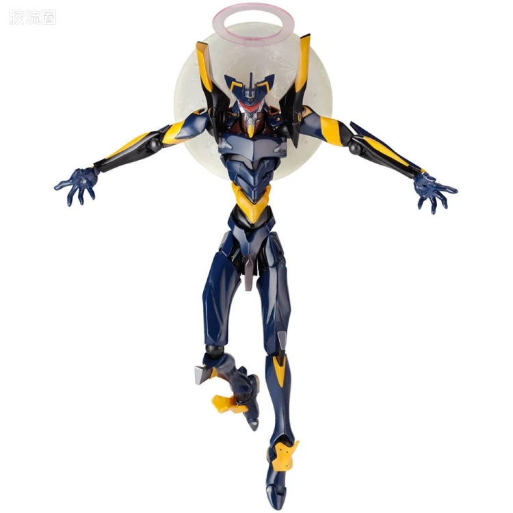 海洋堂转轮科技山口式可动系列 EVANGELION EVOLUTION EV-003S EVA 6号机 新包装版 - 图片