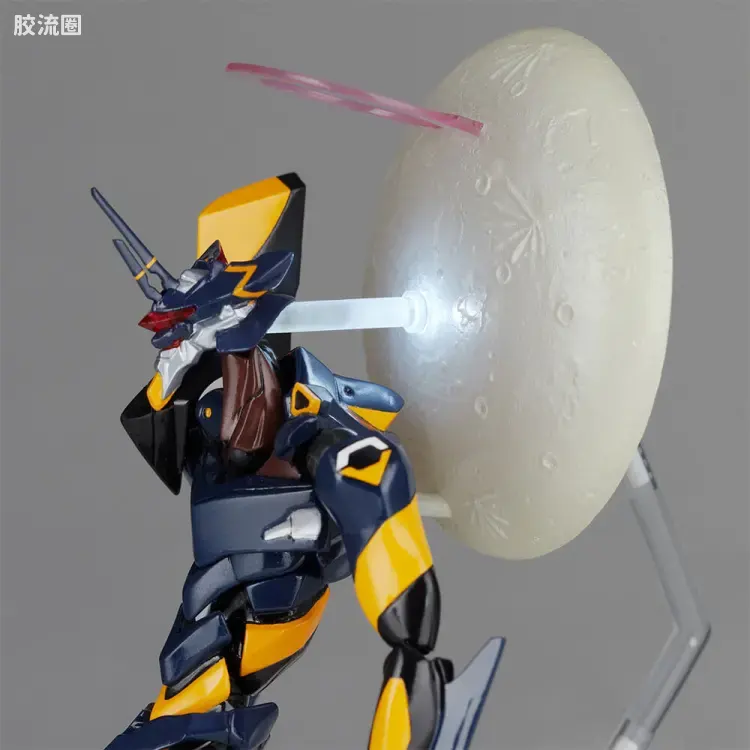 海洋堂转轮科技山口式可动系列 EVANGELION EVOLUTION EV-003  EVA6号机 - 图片