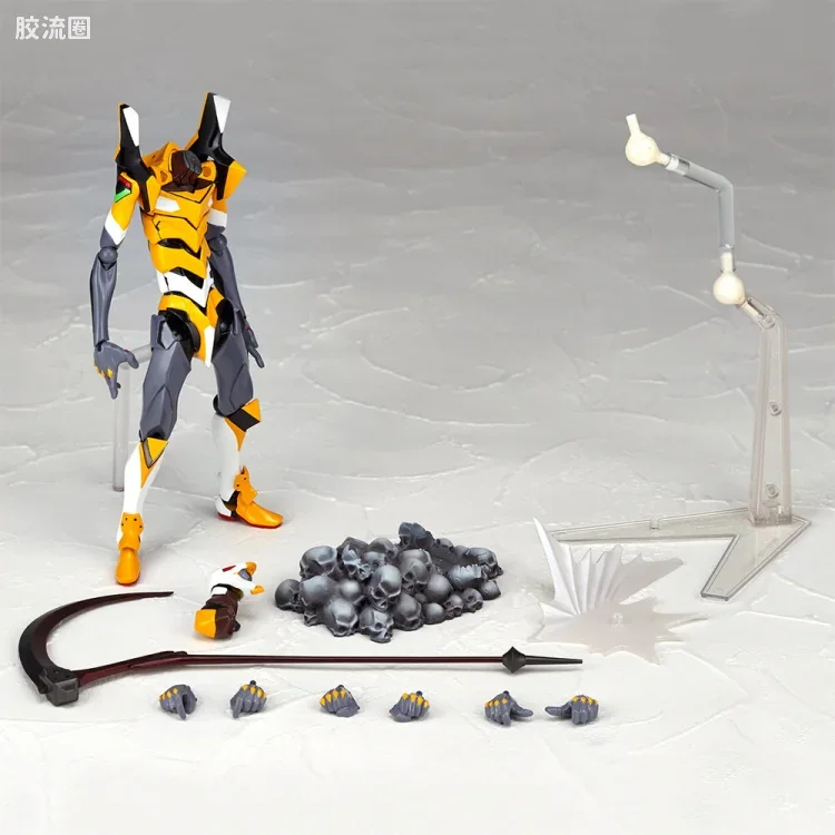 海洋堂转轮科技山口式可动系列 EVANGELION EVOLUTION EV-004 EVA9号机 - 图片