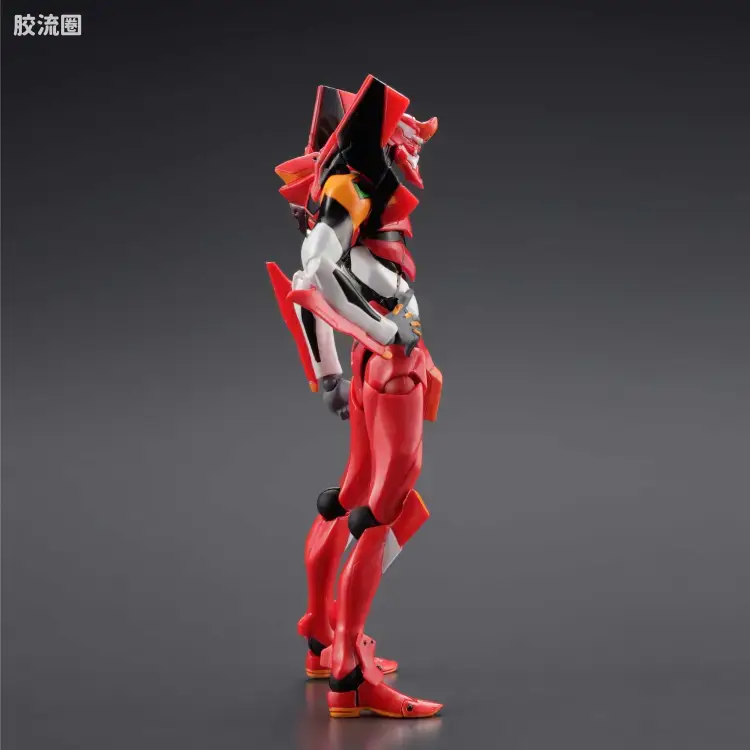 海洋堂转轮科技山口式可动系列 EVANGELION EVOLUTION EV-005S EVA2号机 新包装版 - 图片
