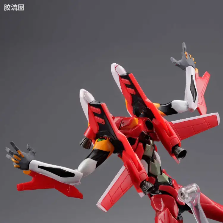 海洋堂转轮科技山口式可动系列 EVANGELION EVOLUTION EV-005S EVA2号机 新包装版 - 图片