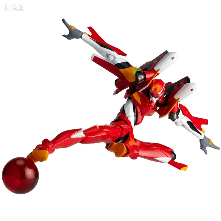 海洋堂转轮科技山口式可动系列 EVANGELION EVOLUTION EV-005S EVA2号机 新包装版 - 图片