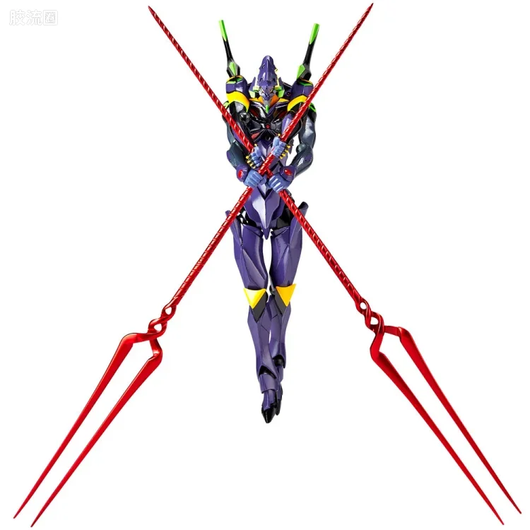海洋堂转轮科技山口式可动系列 EVANGELION EVOLUTION EV-007S EVA第13号机 新包装版 - 图片