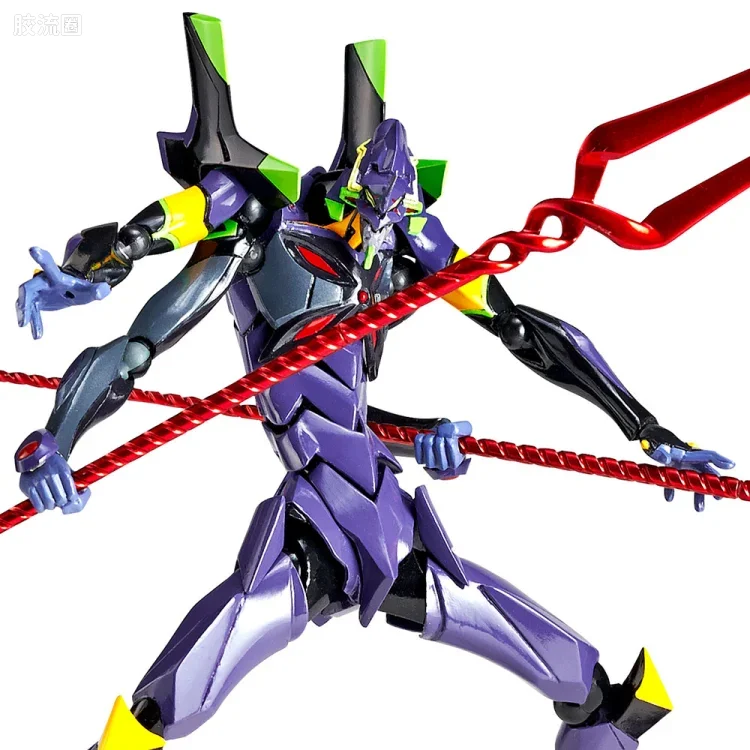 海洋堂转轮科技山口式可动系列 EVANGELION EVOLUTION EV-007S EVA第13号机 新包装版 - 图片