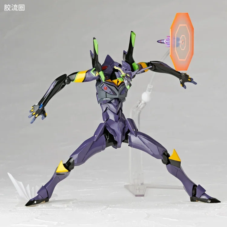 海洋堂转轮科技山口式可动系列 EVANGELION EVOLUTION EV-007S EVA第13号机 新包装版 - 图片