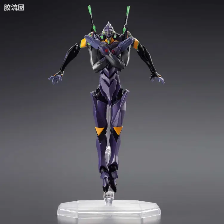 海洋堂转轮科技山口式可动系列 EVANGELION EVOLUTION EV-007S EVA第13号机 新包装版 - 图片