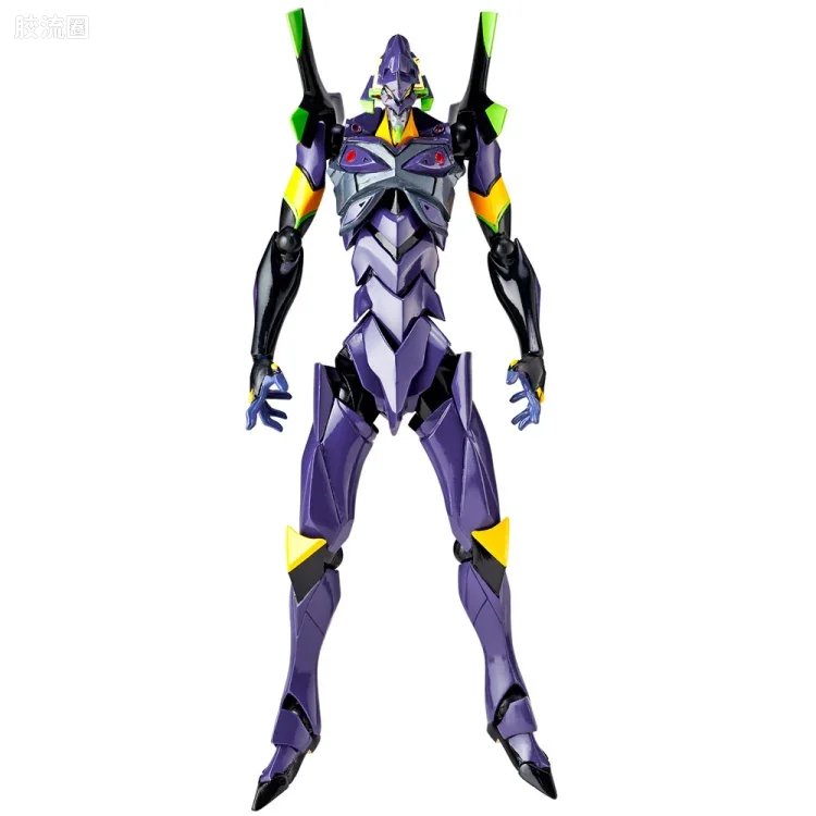 海洋堂转轮科技山口式可动系列 EVANGELION EVOLUTION EV-007S EVA第13号机 新包装版 - 图片