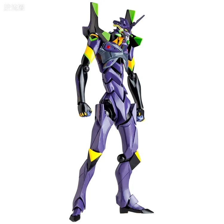 海洋堂转轮科技山口式可动系列 EVANGELION EVOLUTION EV-007S EVA第13号机 新包装版 - 图片