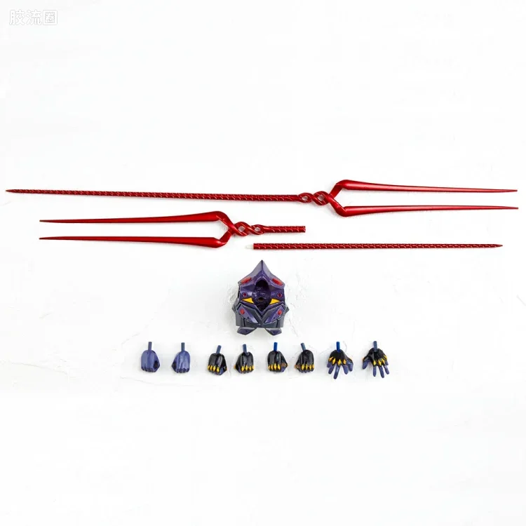海洋堂转轮科技山口式可动系列 EVANGELION EVOLUTION EV-007S EVA第13号机 新包装版 - 图片