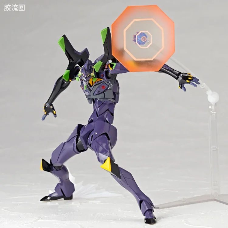 海洋堂转轮科技山口式可动系列 EVANGELION EVOLUTION EV-007S EVA第13号机 新包装版 - 图片
