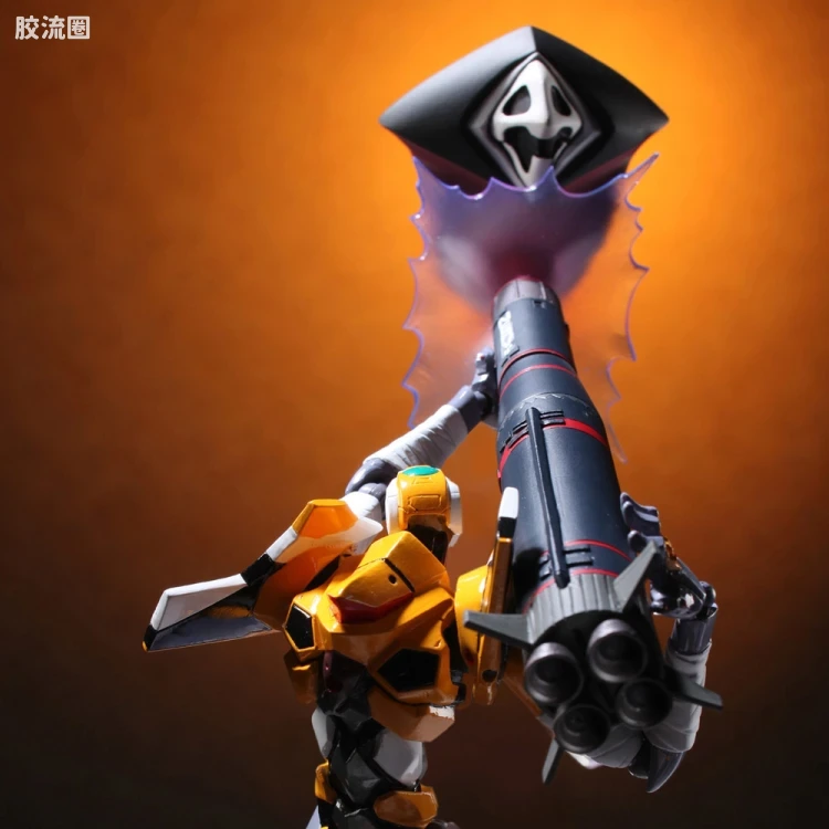 海洋堂转轮科技山口式可动系列 EVANGELION EVOLUTION EV-010S EVA零号机(改) 新包装版 - 图片