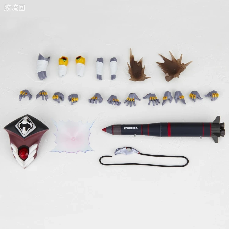 海洋堂转轮科技山口式可动系列 EVANGELION EVOLUTION EV-010S EVA零号机(改) 新包装版 - 图片