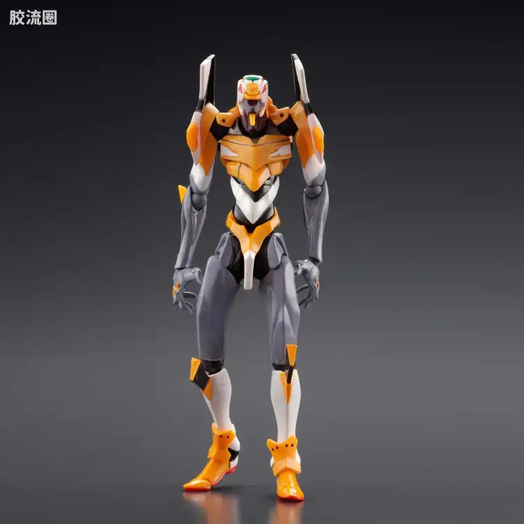 海洋堂转轮科技山口式可动系列 EVANGELION EVOLUTION EV-010S EVA零号机(改) 新包装版 - 图片