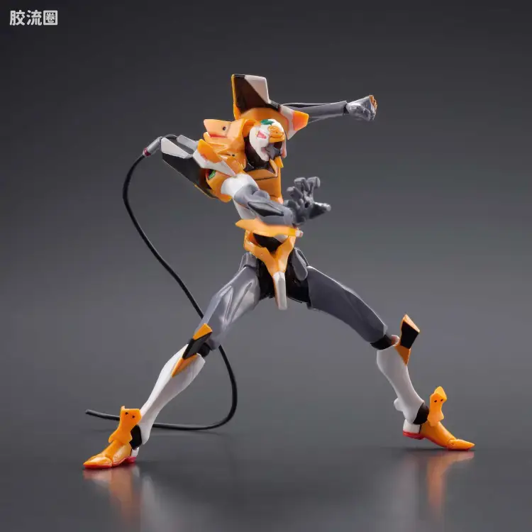 海洋堂转轮科技山口式可动系列 EVANGELION EVOLUTION EV-010S EVA零号机(改) 新包装版 - 图片